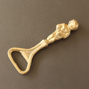 Vintage Bottle Opener, Vintage Brass Opener, Pee Boy Bottle Opener, Vintage Kitchen, Bottle Openers