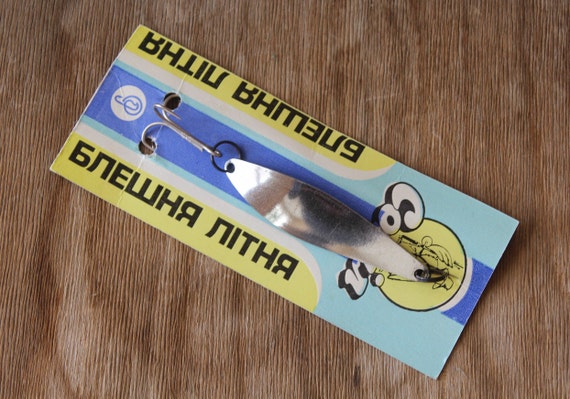 USSR Vintage Fishing Lure, 1980s, 20 Gr - Etsy USSR Vintage Fishing Lure, 1980s, 20 Gr - Etsy