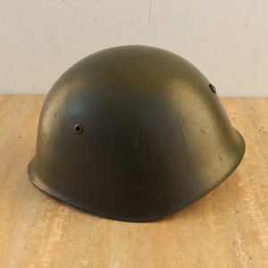 Military Helmet, Vintage Helmet, Metal Military Helmet, Vintage Helmet BG Army, Metal Helmets
