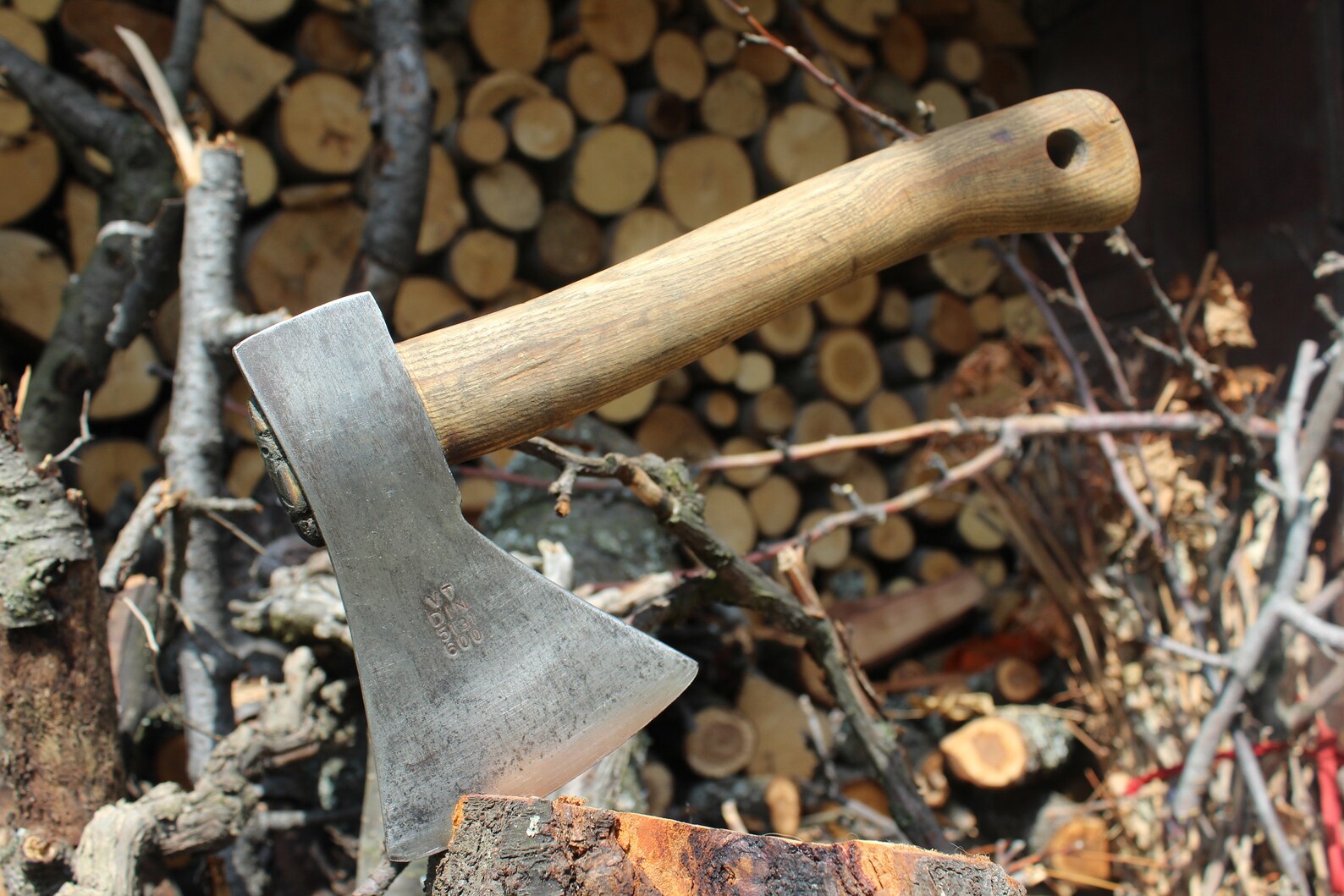 Vintage Ax German Small Ax Camping Ax Hunting Ax Etsy