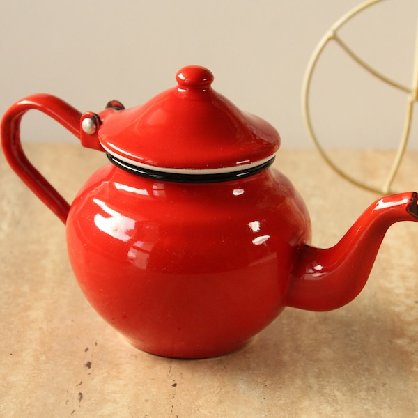 Metal Teapot Etsy