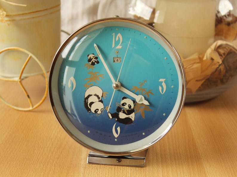 Mechanical Clock Chinese Alarm Clock Vintage Mechanical Etsy