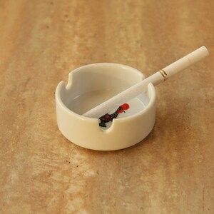 Porcelain Ashtray, Small Ashtray, Souvenir Ashtray, Ashtrays