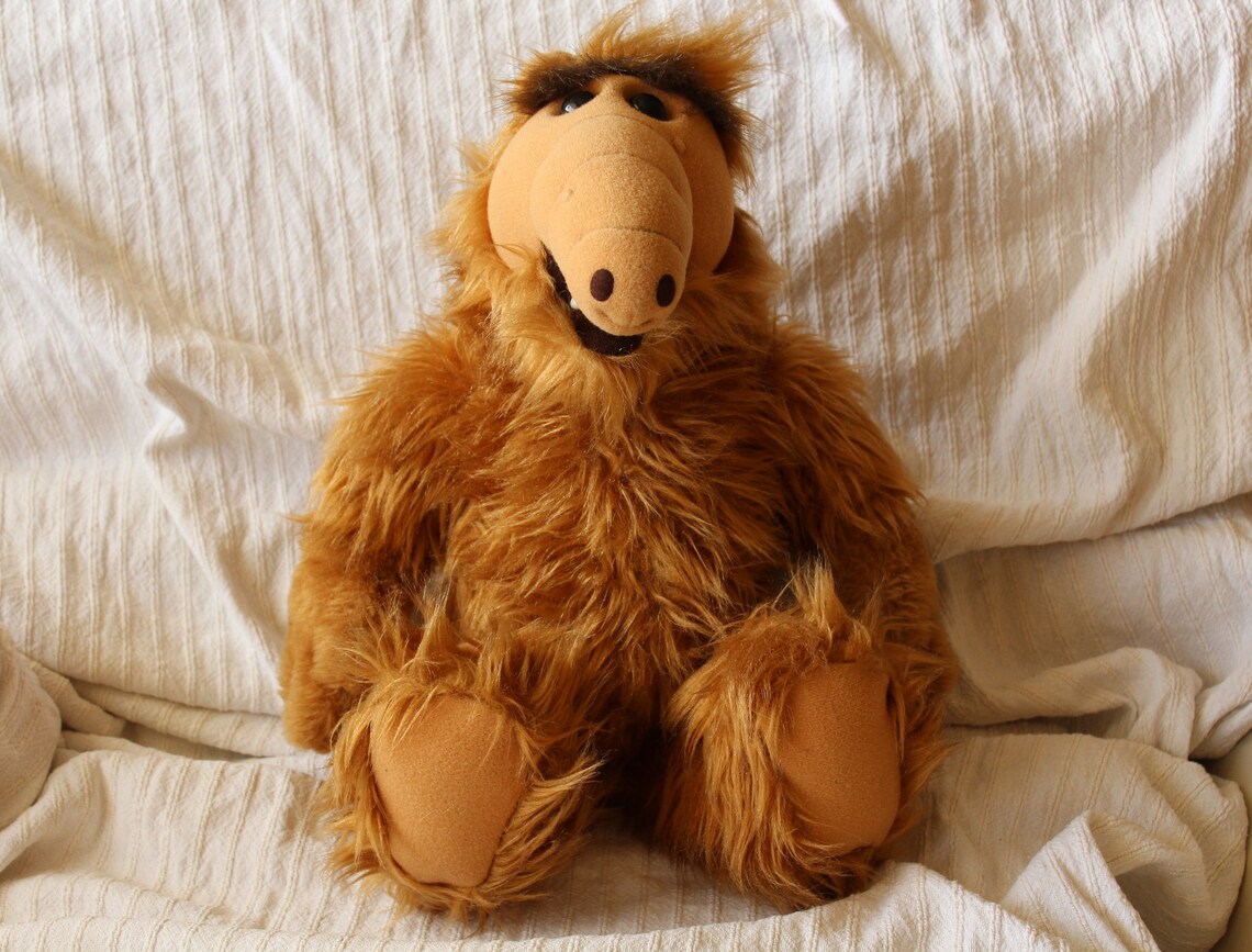 Plush Alf Vintage Plush Toy Soft Stuffed Alf Plush Alien | Etsy