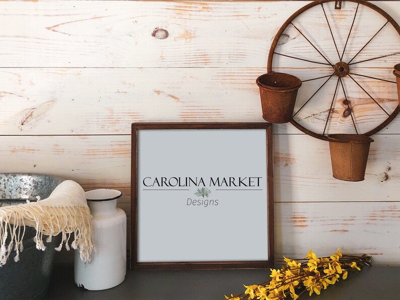 Frame mockup size 12x12 mockup frame photography rustic Etsy
