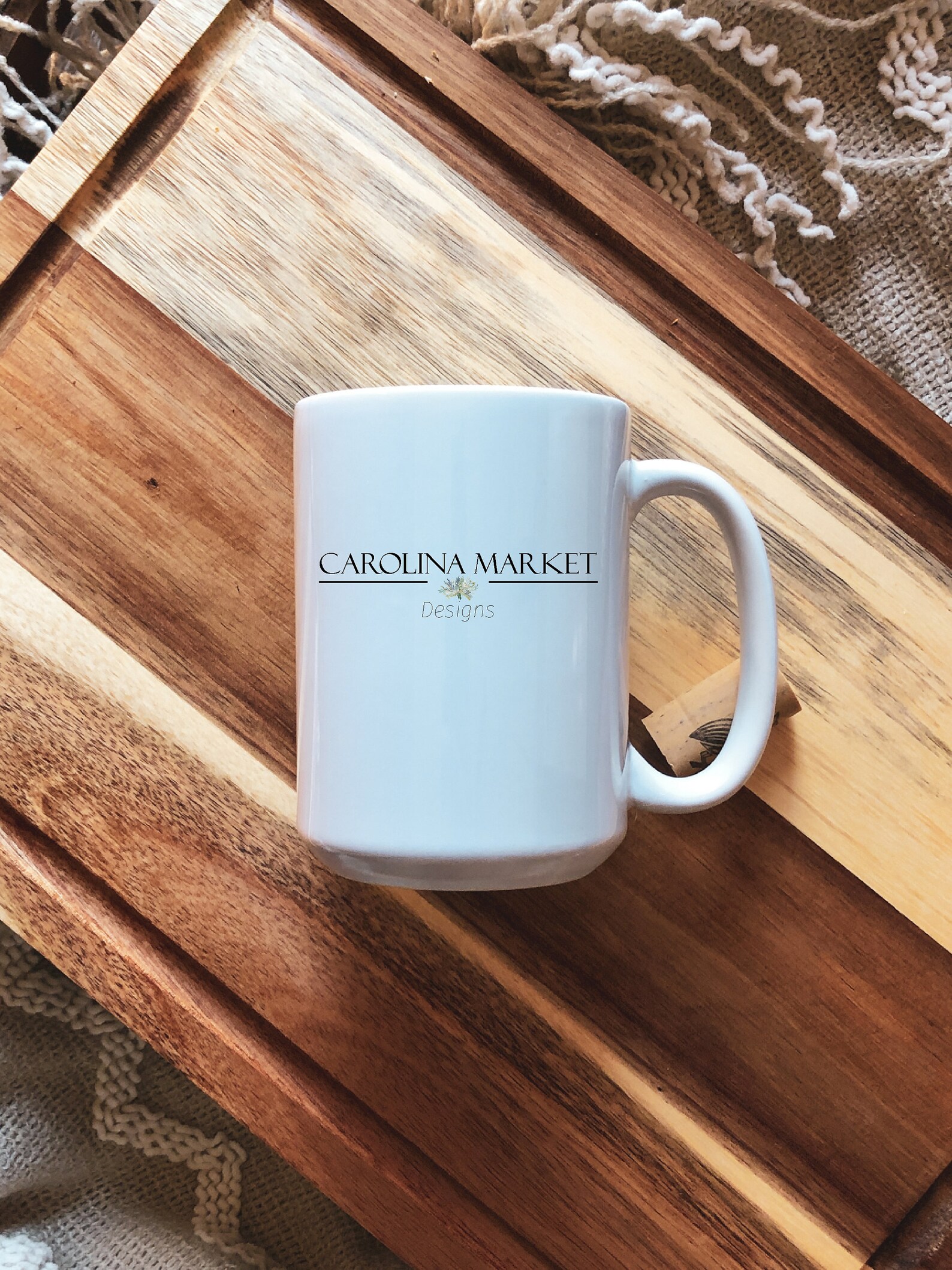 15 oz Mug Mockup Styled Blank White Mug Mockup Farmhouse