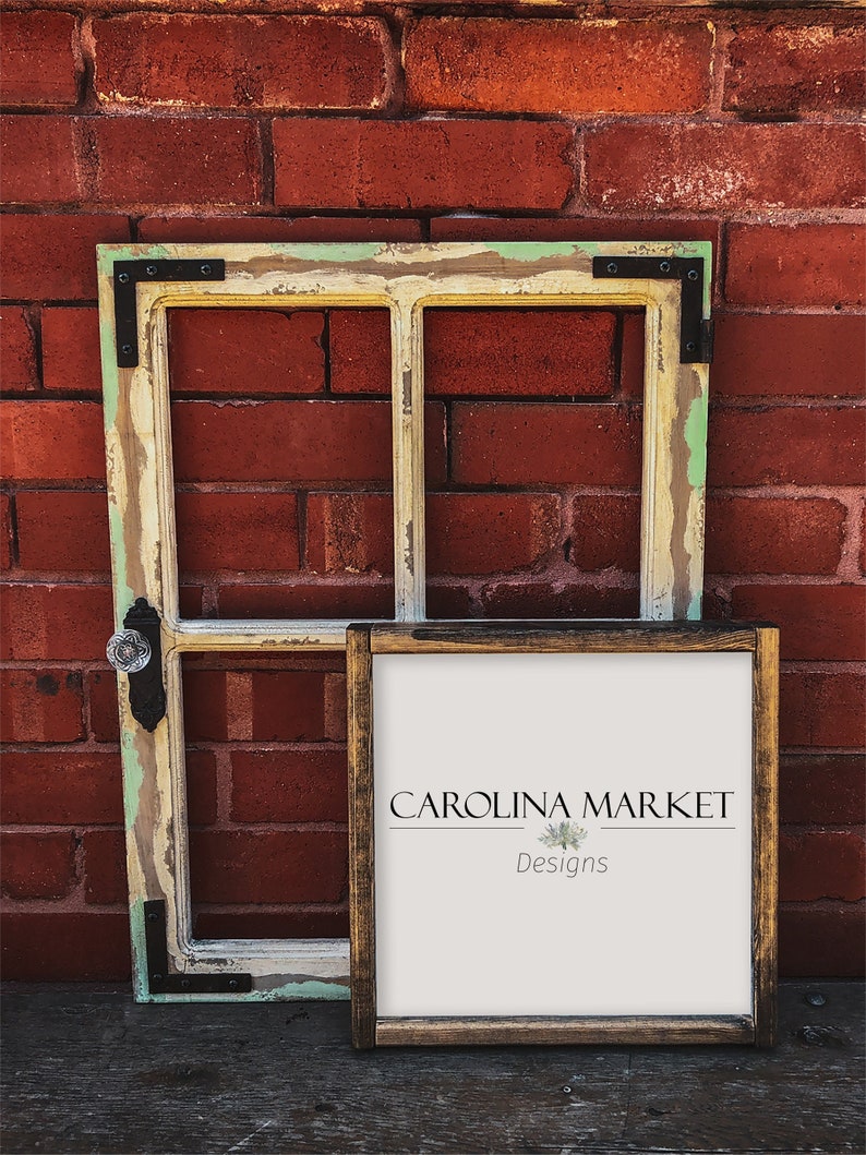 Download Farmhouse Frame Mockup 12x12 Mockup Square Frame Mockup | Etsy