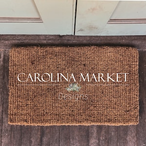 Welcome Mat Mockup | Farmhouse Mockup Photo | Rustic Art Mockup | Coir Doormat Mockup | SVG Mockup