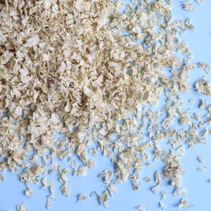 Coriandoli avorio / 1 litro (8-10 manciate) Coriandoli di fiori biodegradabili per matrimoni / Matrimoni ecologici convenienti