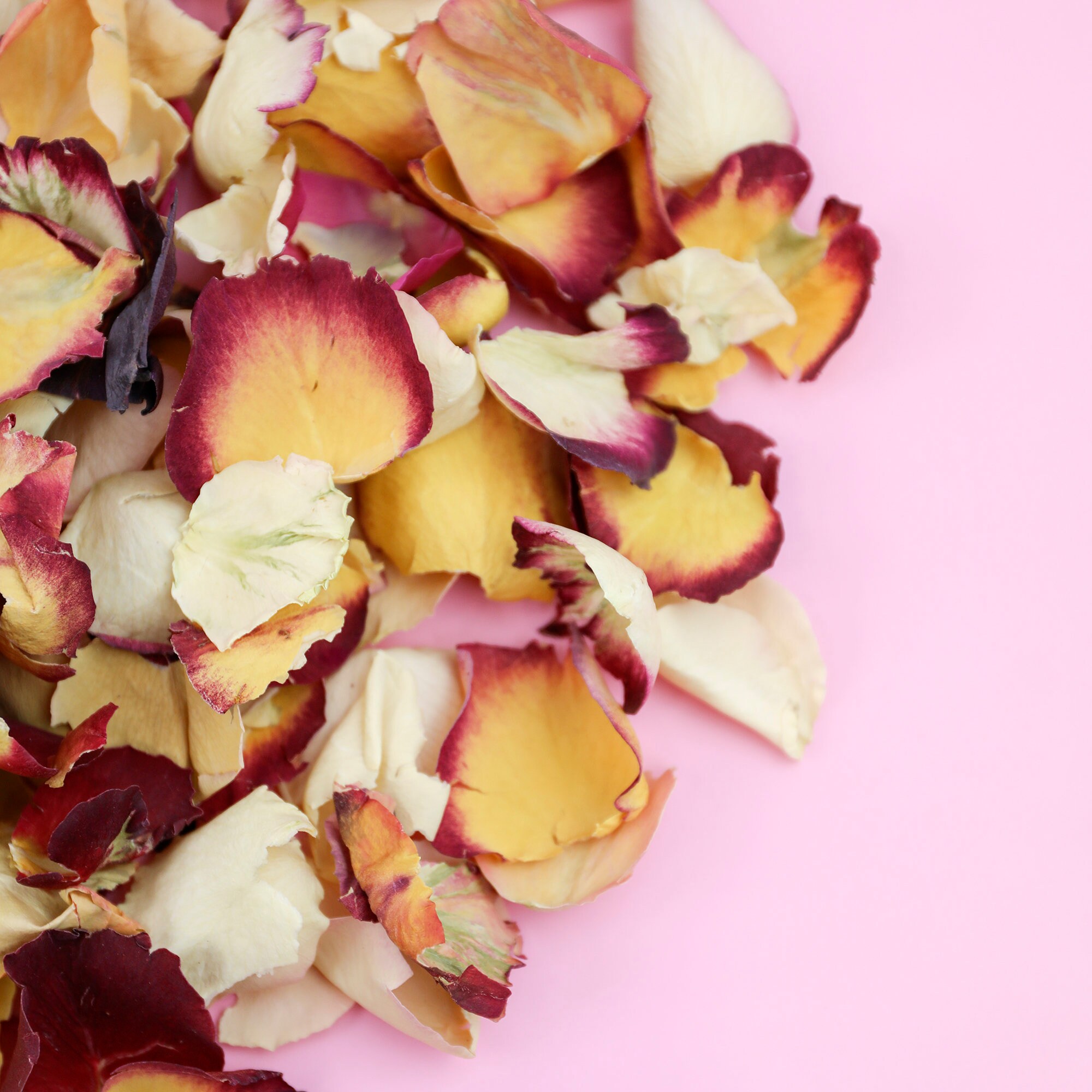 Mixed Real Rose Petals 1 Litre 810 handfuls Dried Rose Etsy