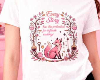 Maglietta ispirata ai libri di Evangeline Fox / Regalo per i fan di Once Upon a Broken Heart