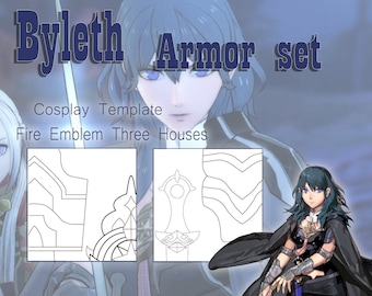 Byleth Armor Set Template - Fire Emblem Three Houses Cosplay