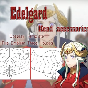 Edelgard Post Timeskip Kopf Accessoires - Fire Emblem Drei Häuser