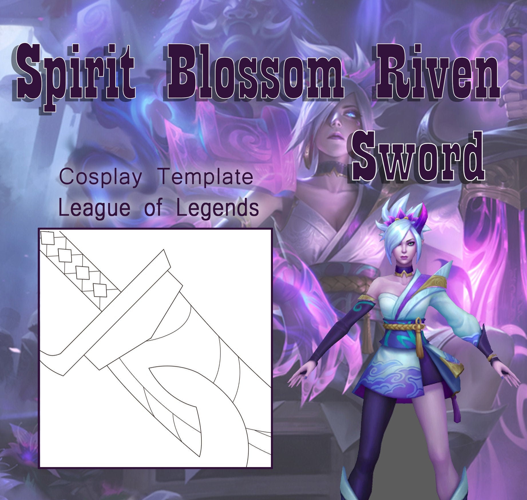 Spirit Blossom Riven League Of Legends Live Wallpaper - SetLivewallpaper