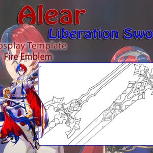 Alear Liberation Sword  - Fire Emblem Engage  - Cosplay Template