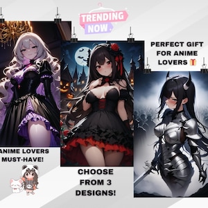 Waifu Anime Poster: Fantasy Art Print for Otaku Home Decor