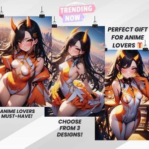 Waifu Anime Poster: Giclée Art Print for Otaku
