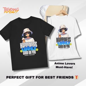 Anime Girl T-Shirt: Manga Cartoon, Otaku Cosplay Top