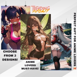 Waifu Anime Poster: Fantasy Art Print for Otaku