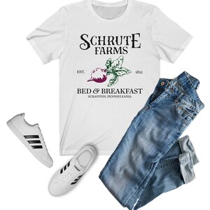 Schrute Farms Bed & Breakfast T-Shirt, The Office Shirt, Schrute Farms Shirt, Dwight Schrute Shirt, The Office Gift, Schrute Shirt,  Beet