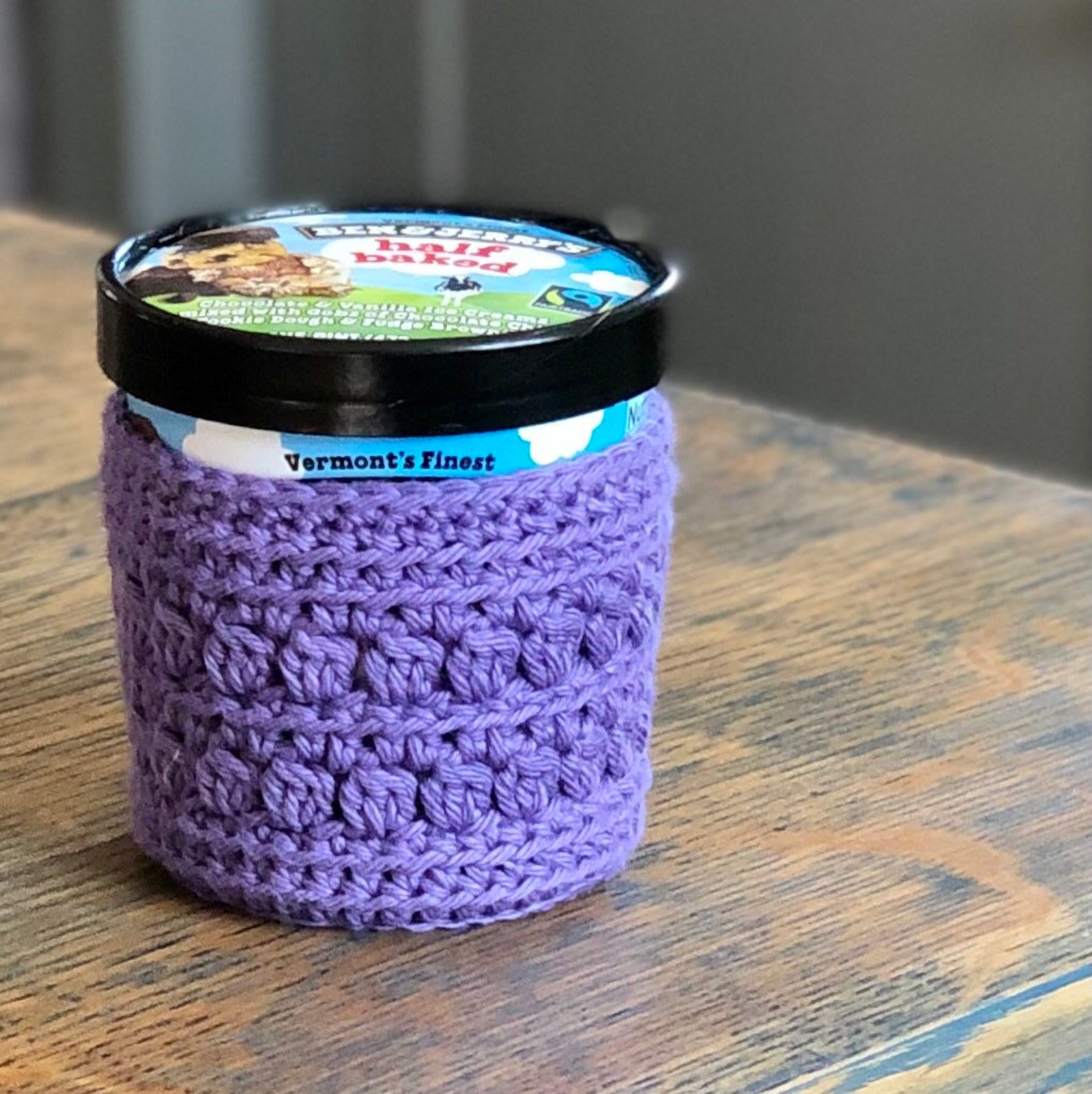 Ice Cream Cozy Pint Cozie Frozen Yogurt Etsy