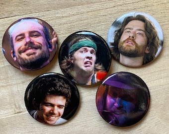 BMFS Billy Strings 1.5” Button Pin Set (Set of 5 Pins)