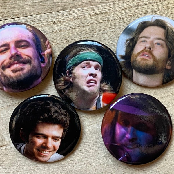 BMFS Billy Strings 1.5” Button Pin Set (Set of 5 Pins)