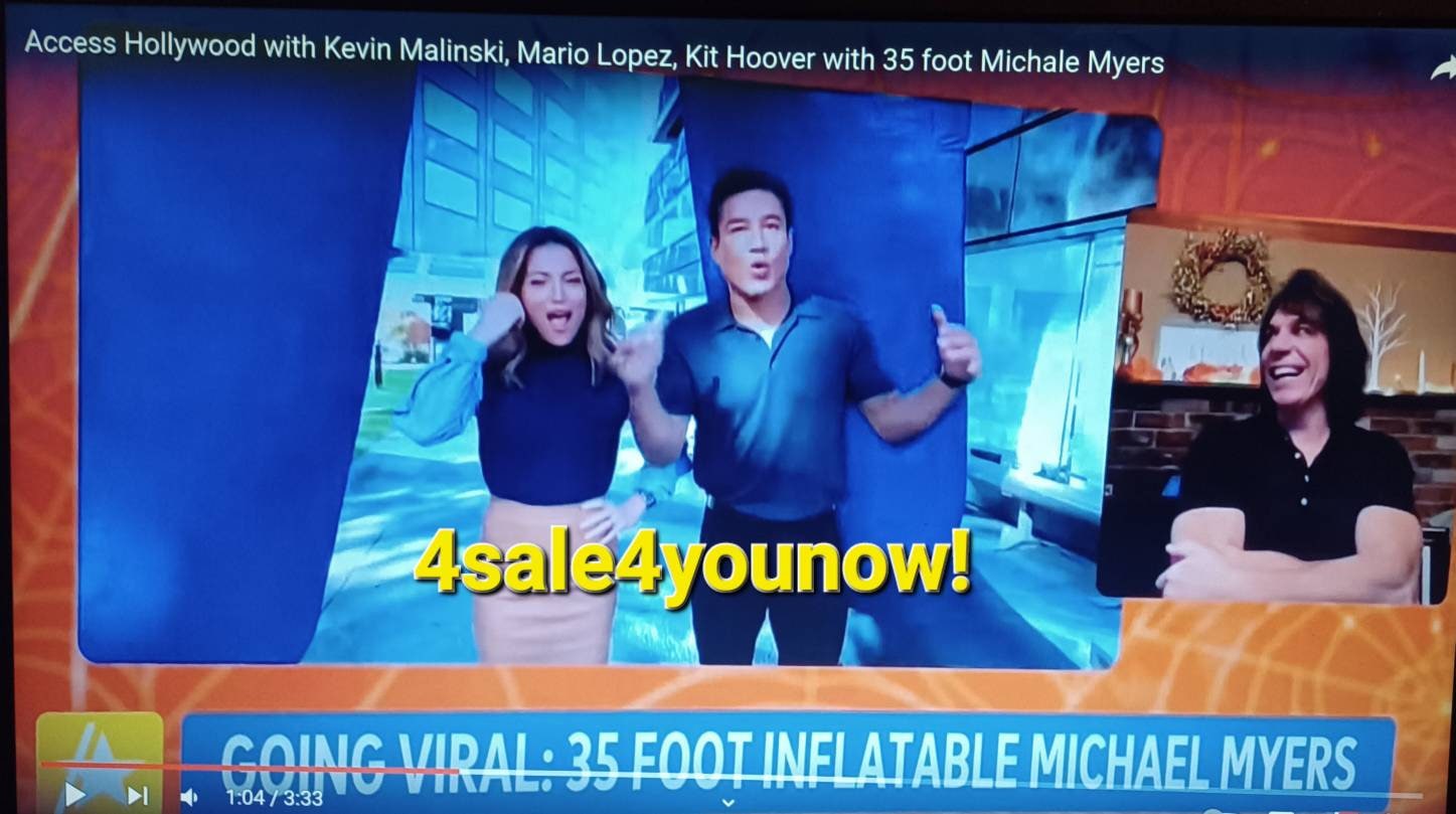 32' Foot Tall Yukon Cornelius Custom One of a Kind Inflatable Christmas