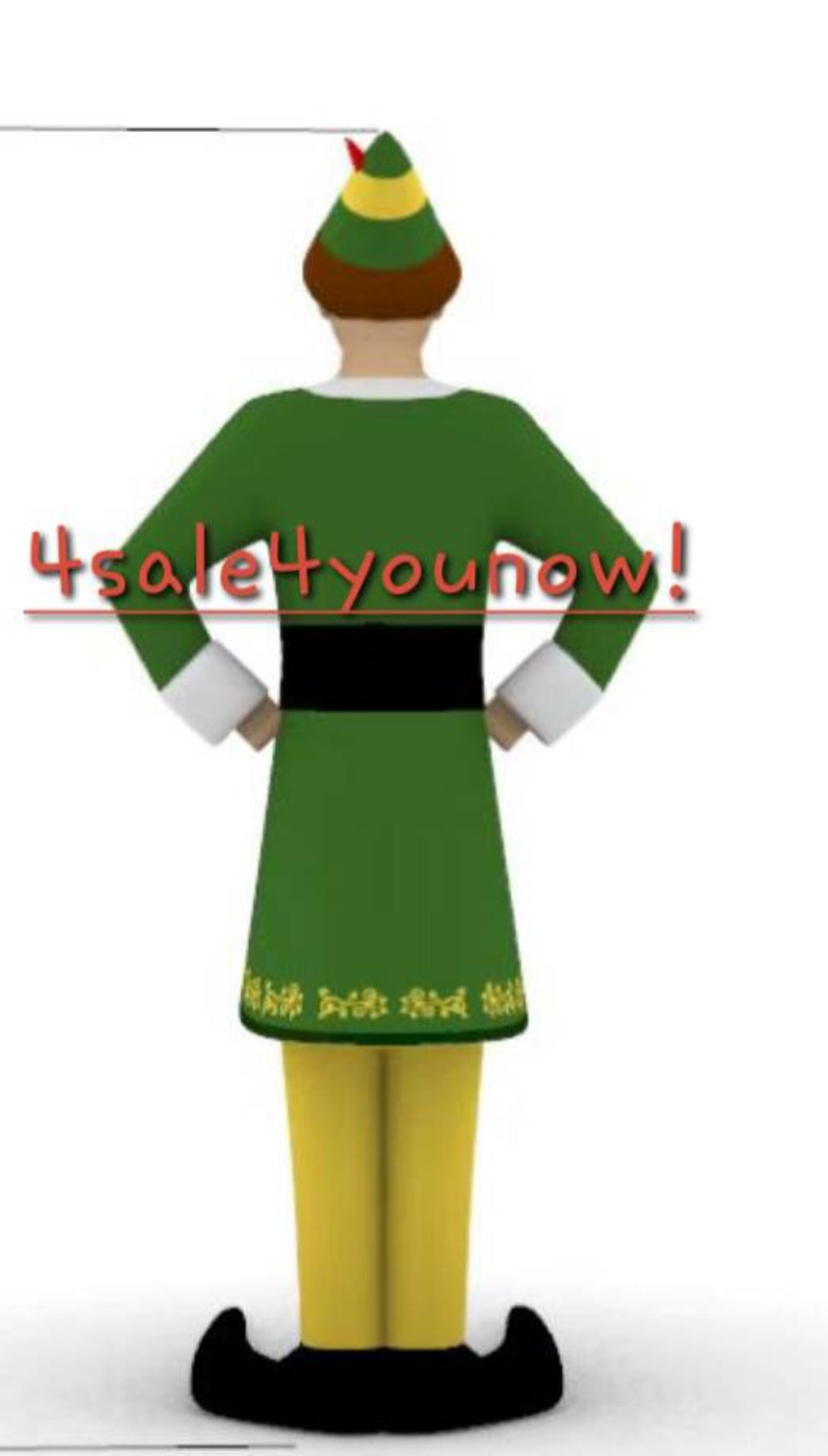32 Foot Christmas Inflatable Buddy the Elf Movie With Led Lights Custom