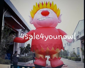 32' foot massive christmas inflatable Heat Miser custom made one of a kind!!