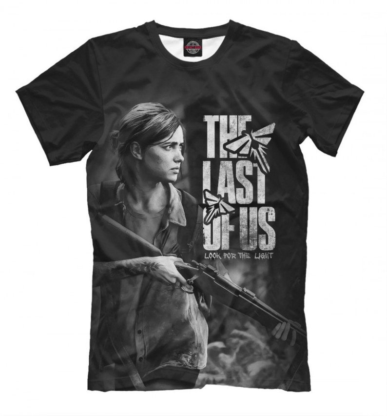 The Last of Us 2 Ellie T-Shirt High Quality Graphic Tee | Etsy