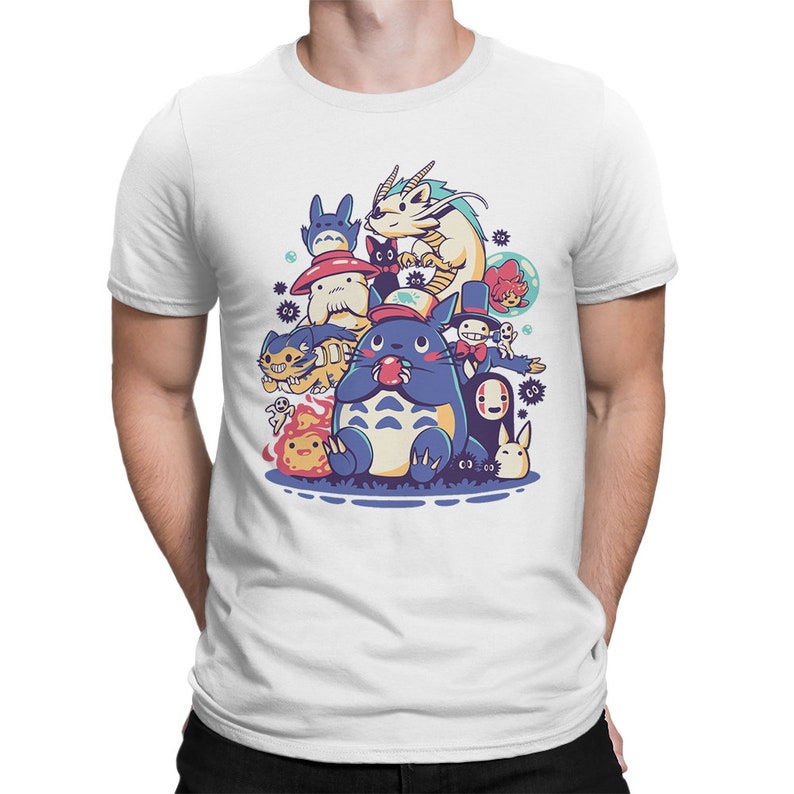 Studio Ghibli Cute Heroes T-Shirt Kiki's Delivery Service | Etsy