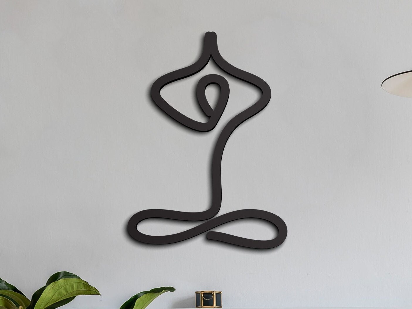 | de Yoga Namaste | en Bois Décoration Studio Cadeau Méditation