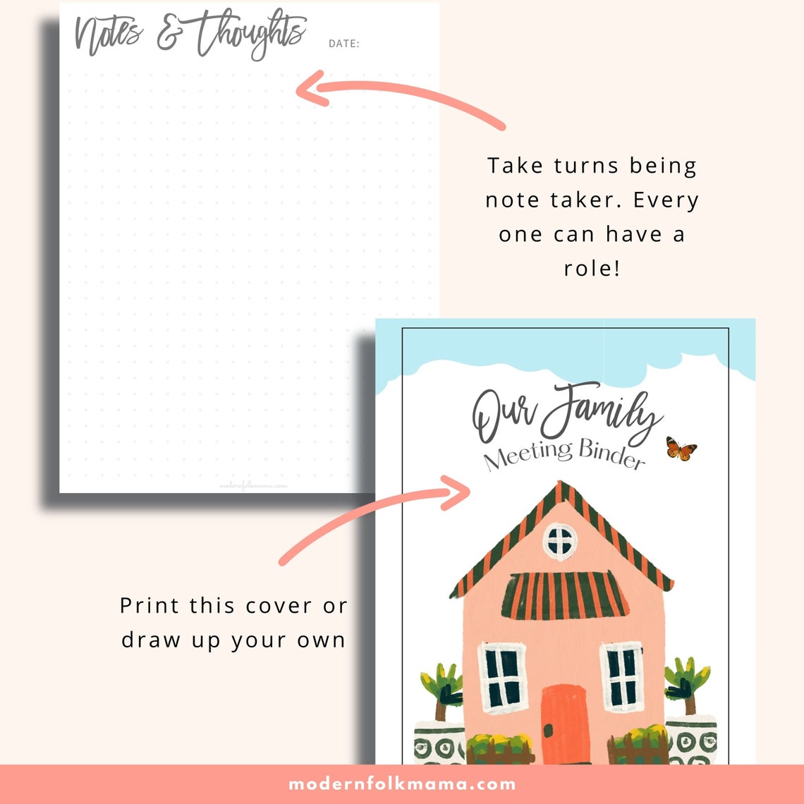 Family Meeting Printable Family Counsel Agenda Create a Fun - Etsy