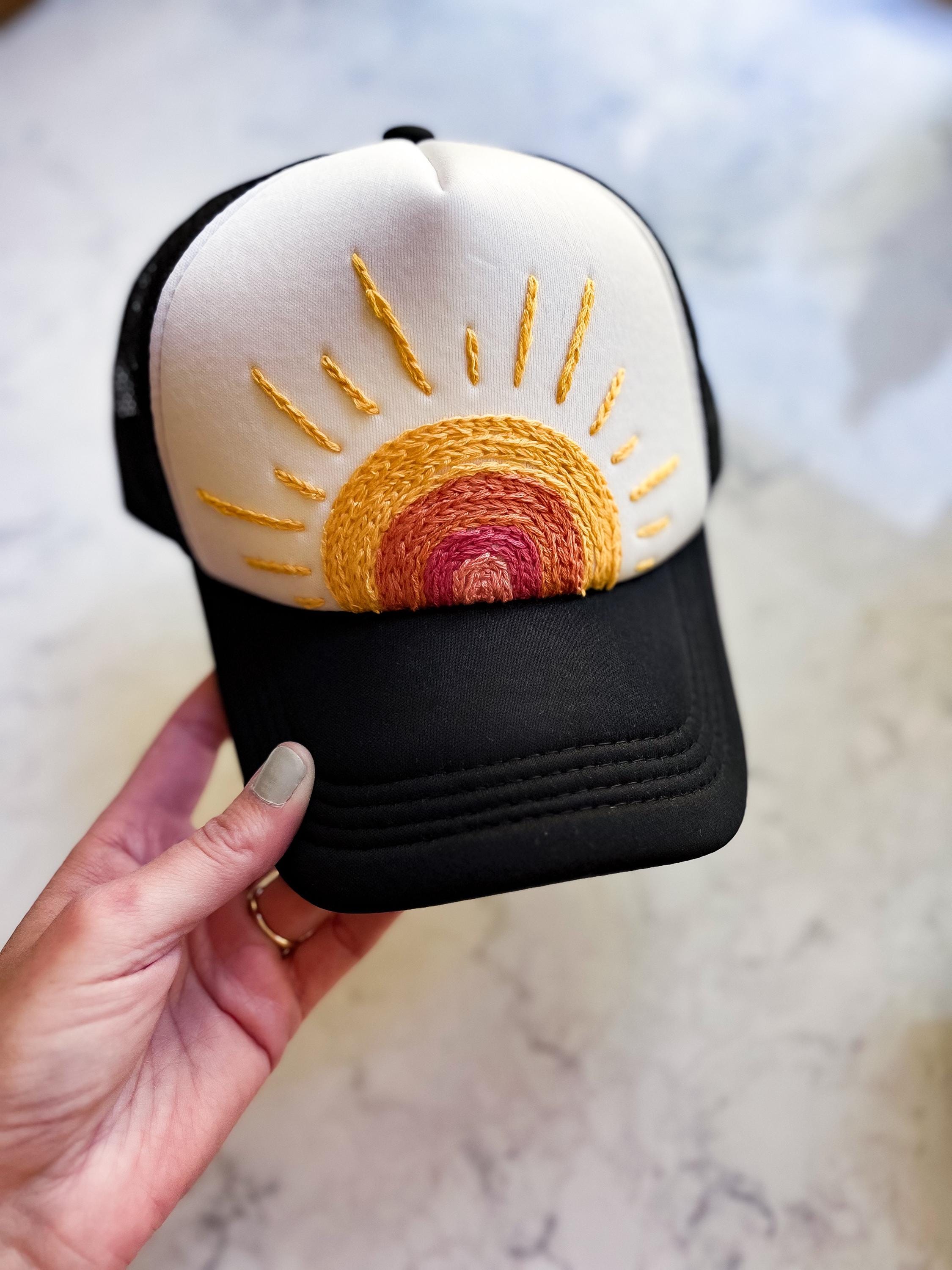 〽️Women Mountain Mash Snapback Baseball Cap Beach Trucker Accessories Hats Grace Folly Beach Trucker Hat for Women - Summer Snapback  main image 4