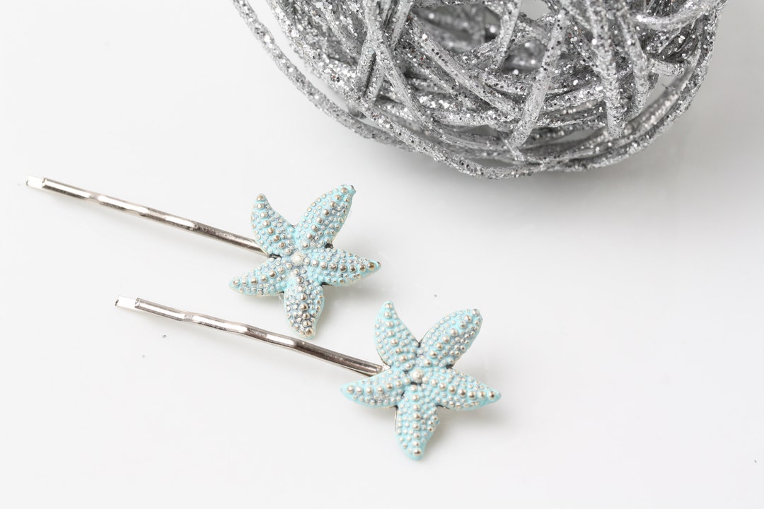Starfish Hair Pins, Starfish Hair Accessories Etsy