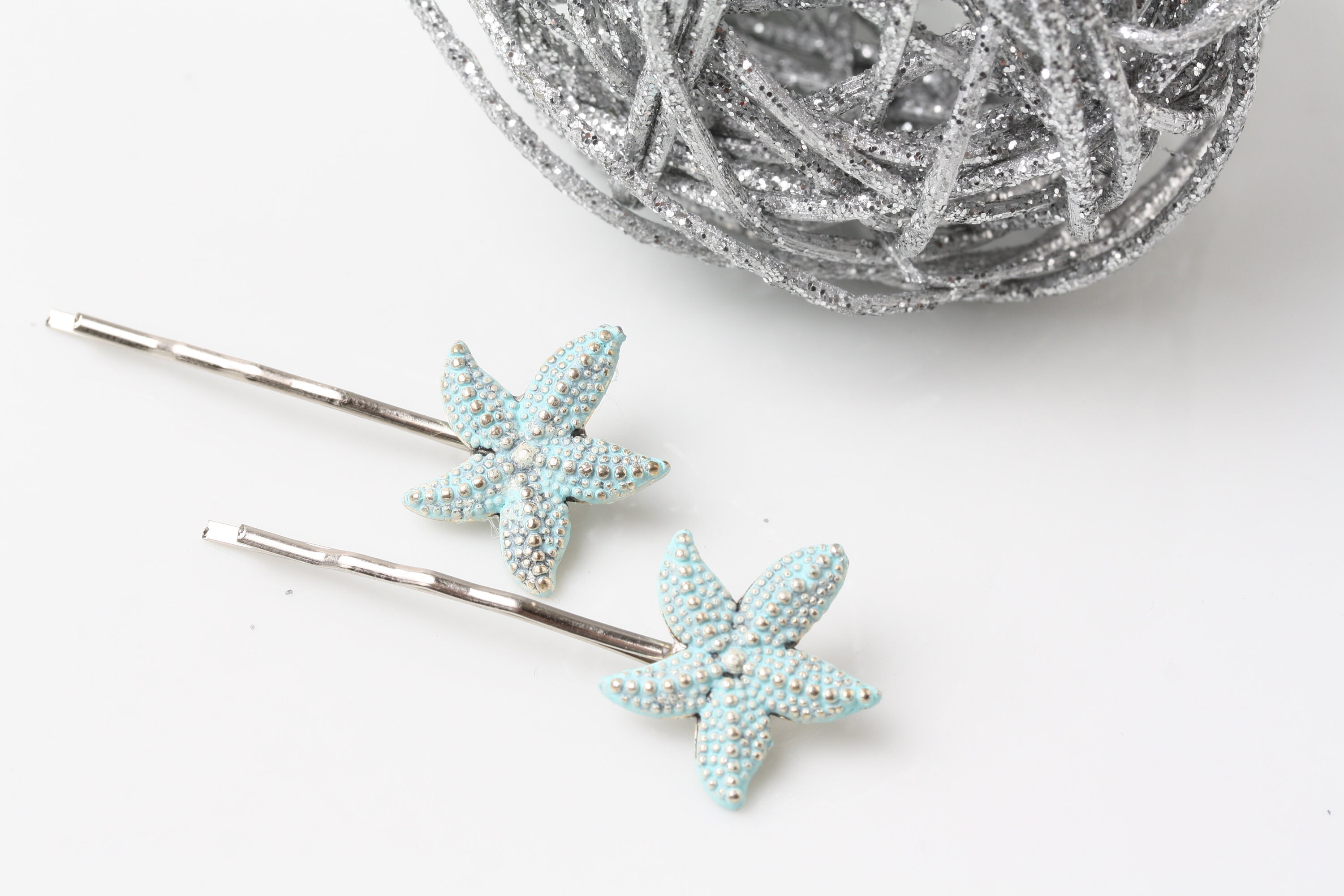 Starfish Hair Pins Starfish Hair Accessories Etsy