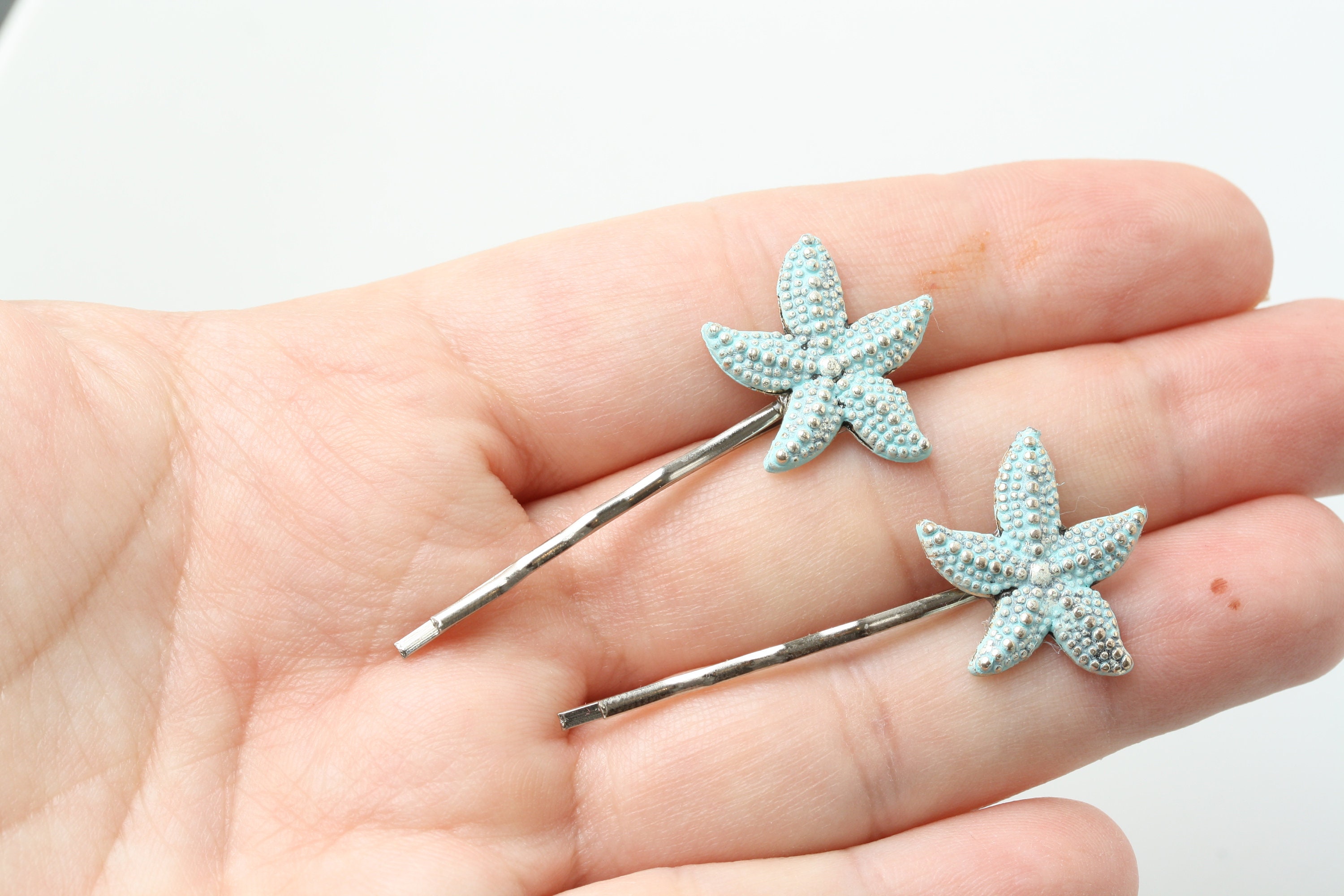 Starfish Hair Pins Starfish Hair Accessories Etsy