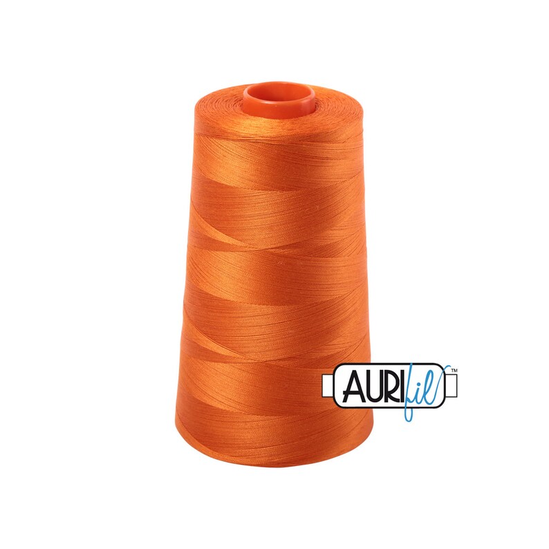 Pumpkin 2150 50wt Cone Aurifil Thread Etsy