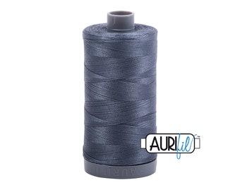 Medium Grey (1158) 28wt Large Spool | Aurifil Thread