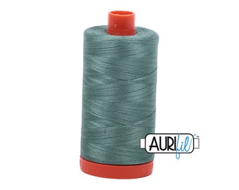 Medium Juniper (2850) 50wt Large Spool | Aurifil Thread