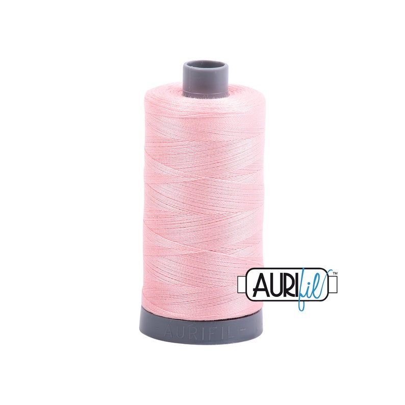 Blush 2415 28wt Large Spool Aurifil Thread image 1