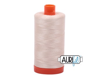 Light Sand (2000) 50wt Large Spool | Aurifil Thread