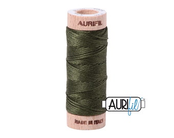 Medium Green (5023) Aurifloss Embroidery Floss | Aurifil Thread