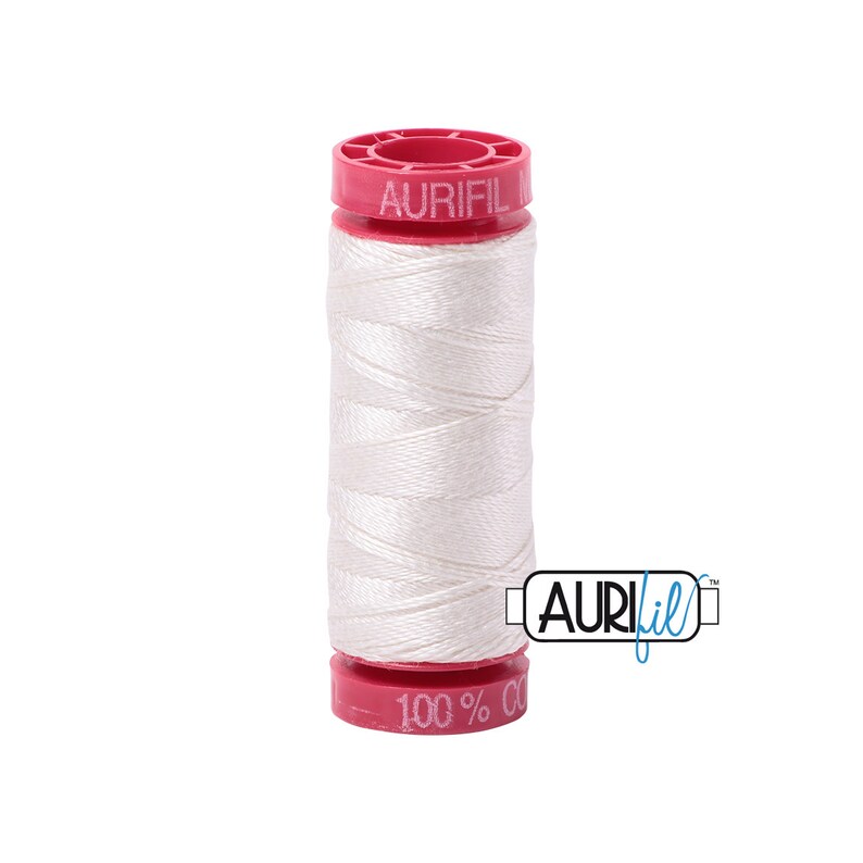 - 12wt 6722 Aurifil Thread Small Spool Crimini