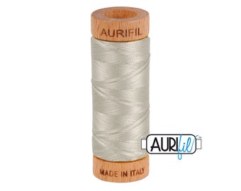 Light Grey (5021) 80wt Small Spool | Aurifil Thread