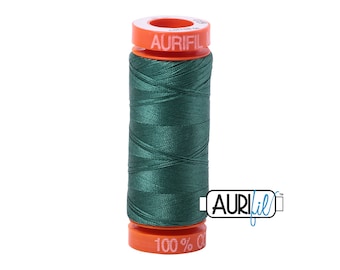 Turf Green (4129) 50wt Small Spool | Aurifil Thread