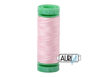 Pale Pink (2410) 40wt Small Spool | Aurifil Thread