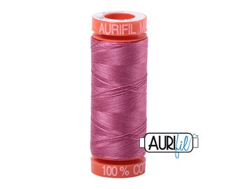 Dusty Rose (2452) 50wt Small Spool | Aurifil Thread