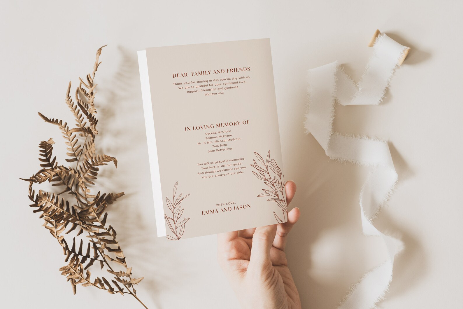 Wedding Program Template Booklet Wedding Program Floral Etsy Wedding Program Template Booklet Wedding Program Floral Etsy
